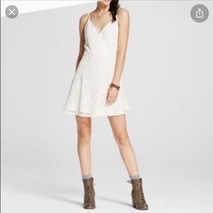 Pretty white lace dress